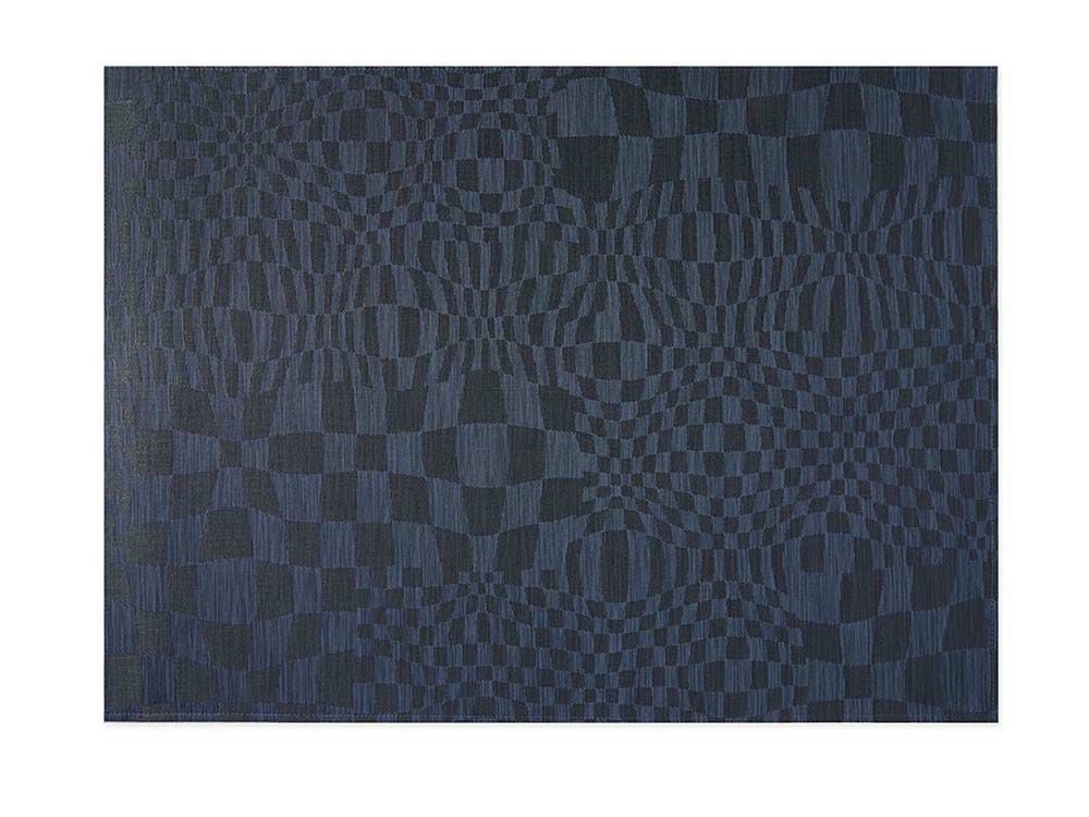 チルウィッチ　フロアマット　ワープ柄