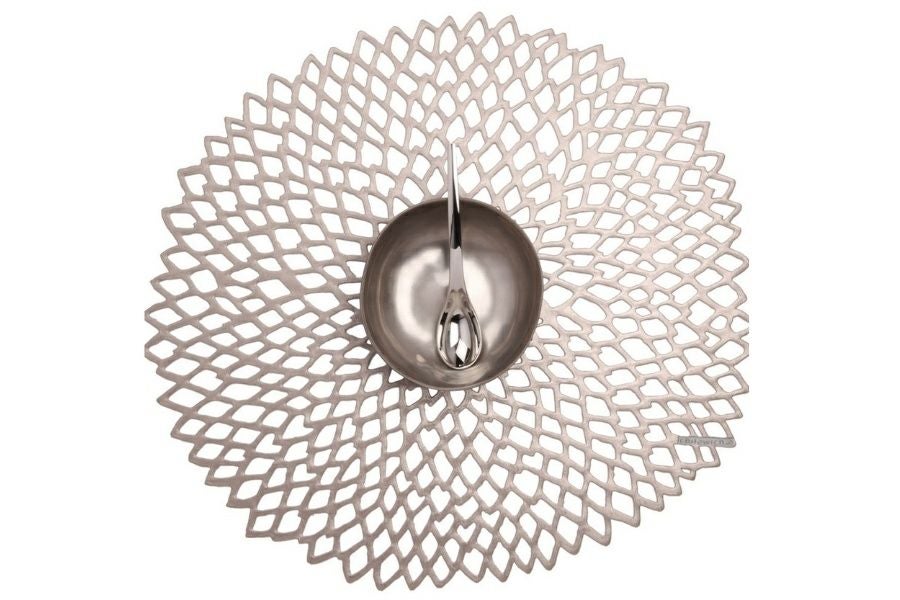 チルウィッチのランチョンマット ダリア 丸形 ラウンド型