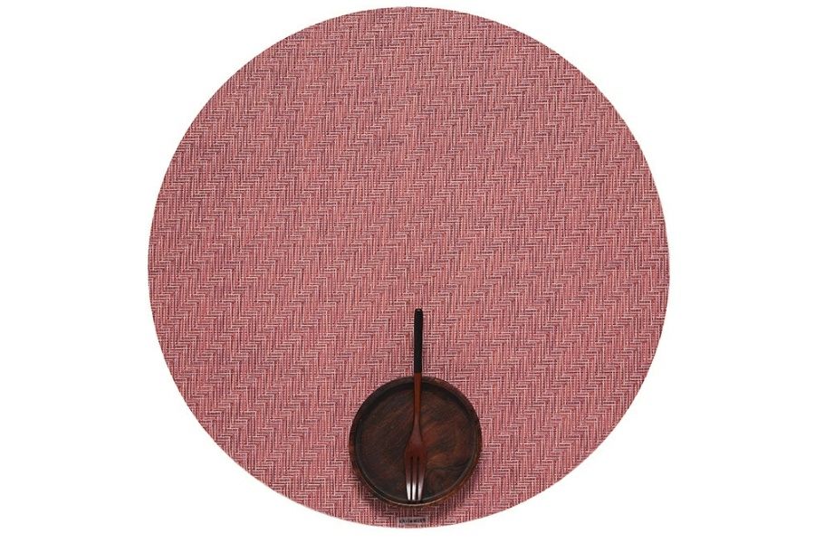 チルウィッチのランチョンマット フォックステイル 丸形 ラウンド型