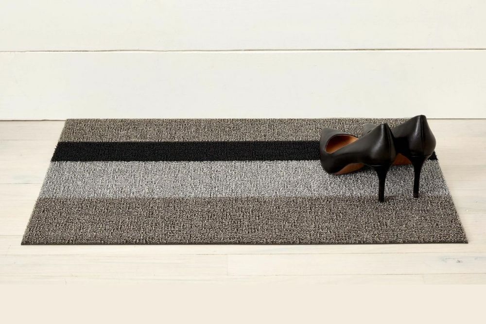 チルウィッチの玄関マット ボールドストライプ