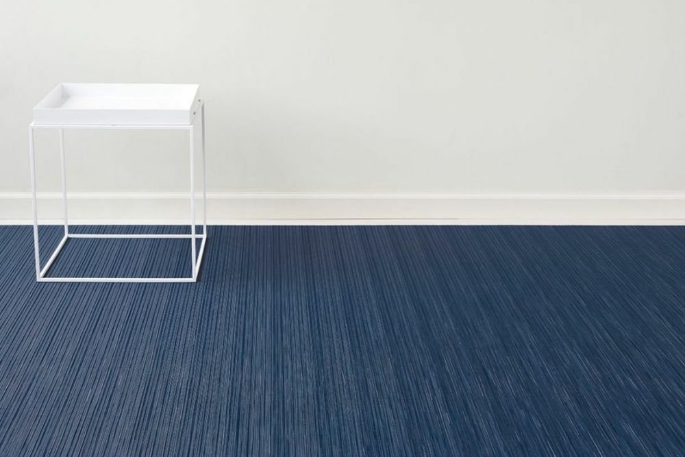 チルウィッチの玄関マット リブウィーブ インディゴ