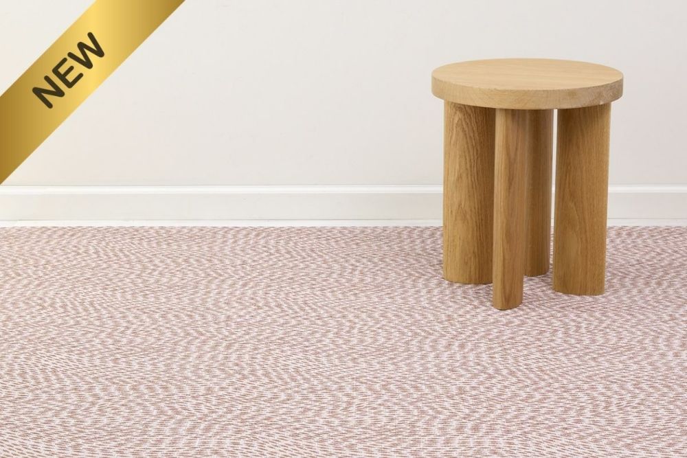 チルウィッチのキッチンマット フラッター ローズウッド色