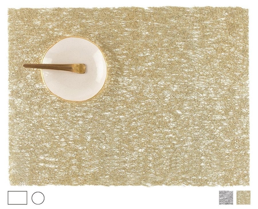 チルウィッチ（chilewich）メタリックレース(Metallic Lace)のランチョンマット