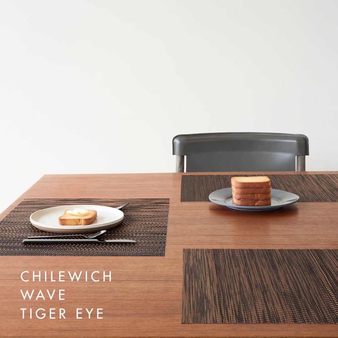 チルウィッチ、chilewich、ランチョンマット、タイガーアイ、WAVE