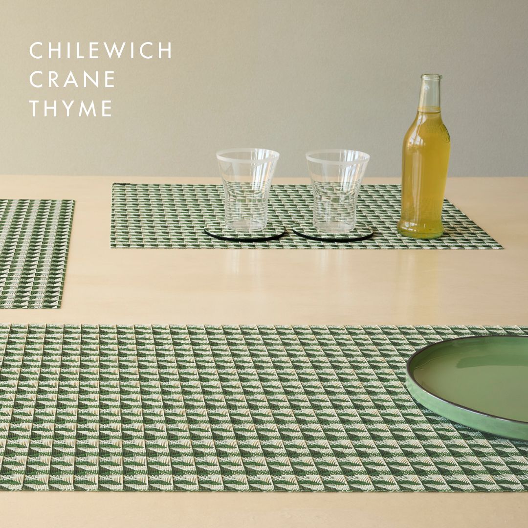 チルウィッチ、chilewich、ランチョンマット、クレーン、テーブルランナー