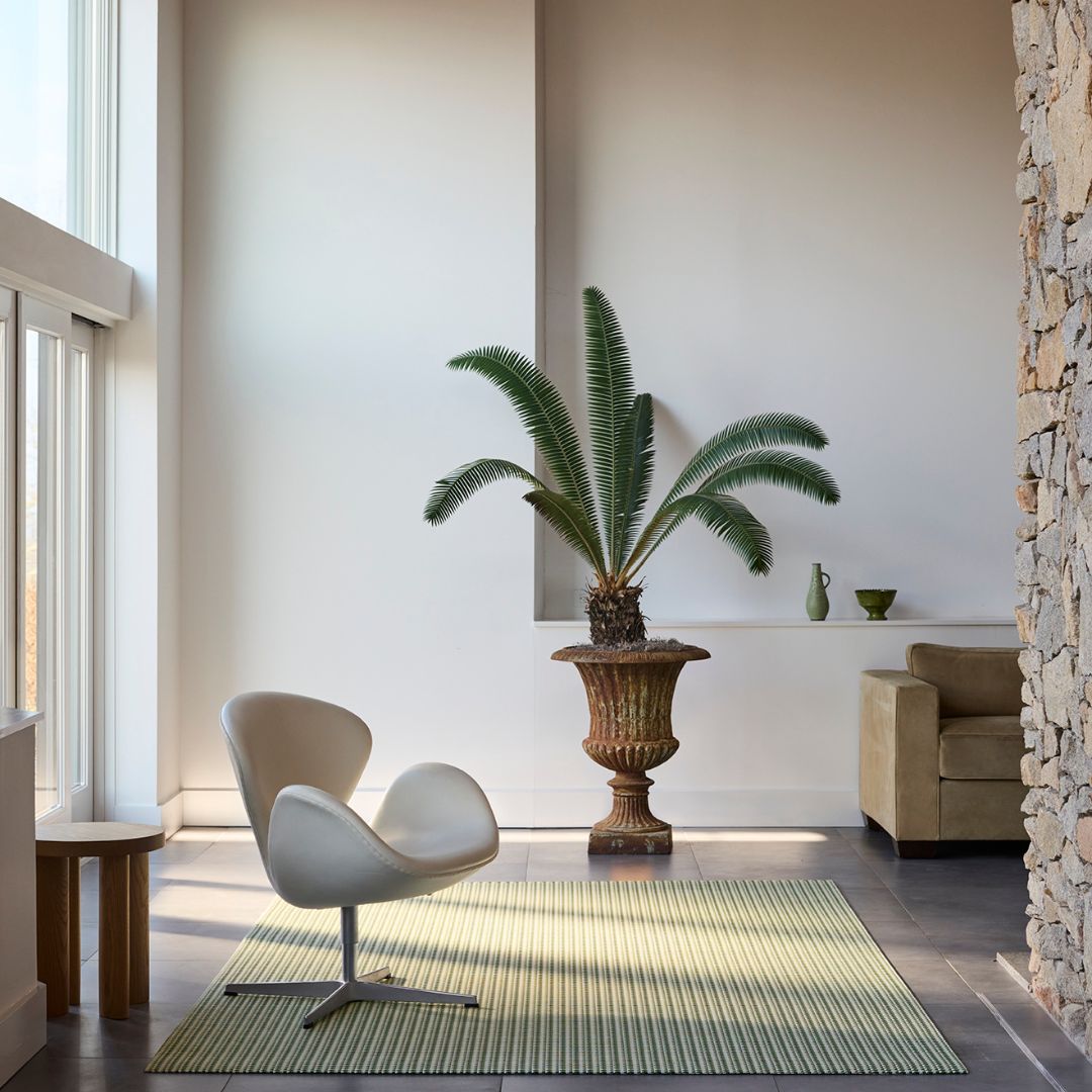 チルウィッチ、chilewich、クレーン、グリーン、書斎、ラグ