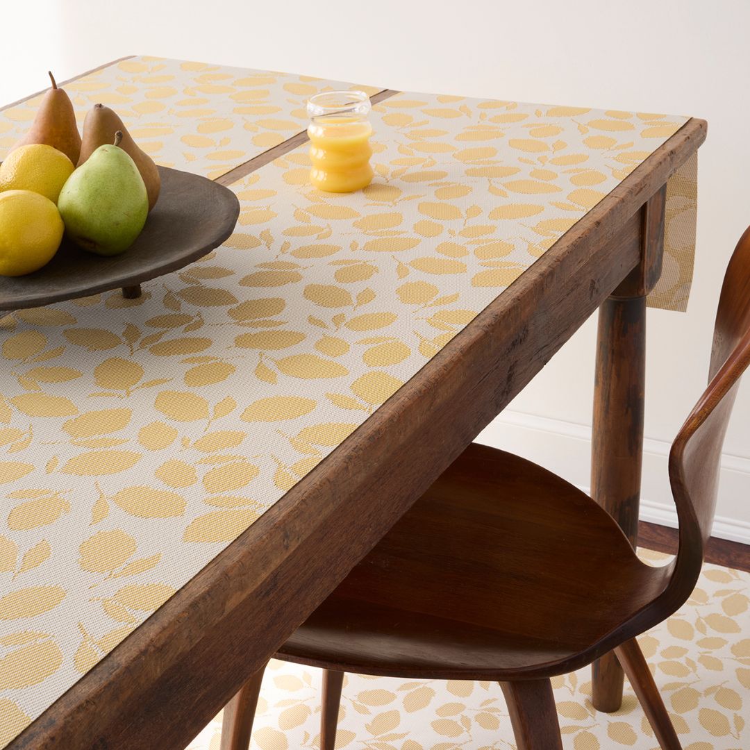 chilewich チルウィッチ テーブルランナー マーサスチュワート レモンリーブス