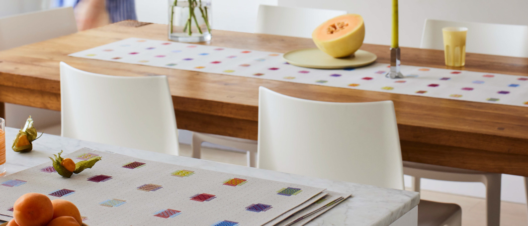 チルウィッチ・ランチョンマットのサンプラー柄