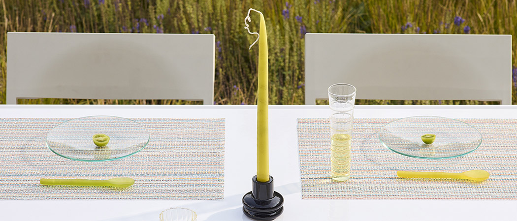 チルウィッチ・ランチョンマットのラティス柄