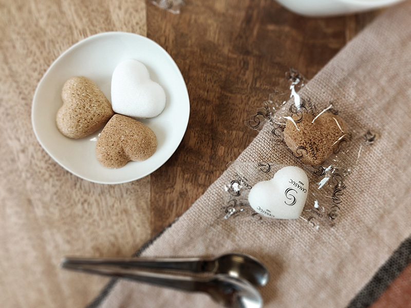 おしゃれな角砂糖・ハートのブログ