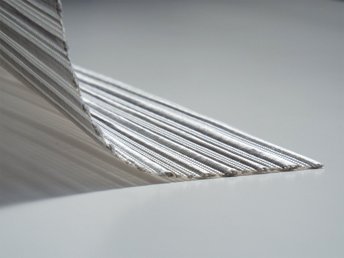 チルウィッチ・ランチョンマットのリブウィーブ柄