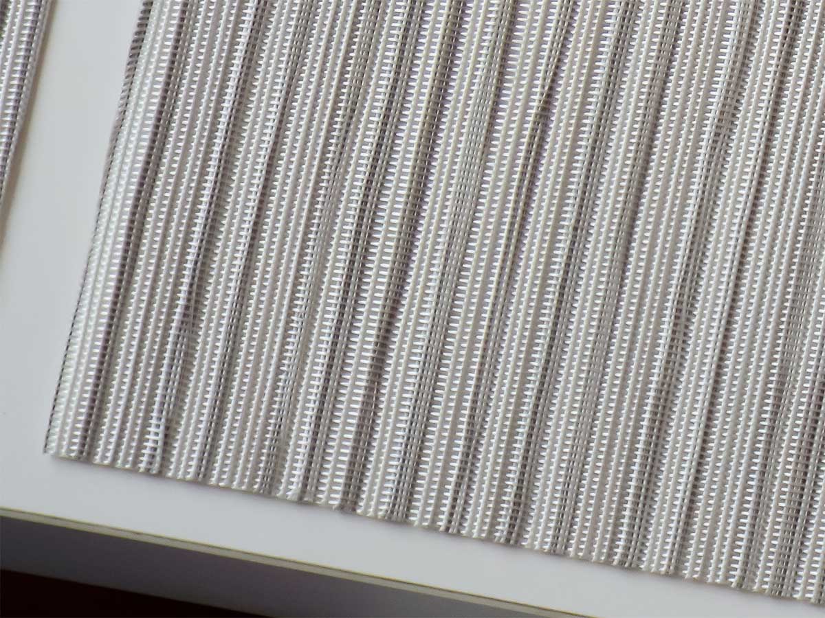 チルウィッチ・ランチョンマットのリブウィーブ柄