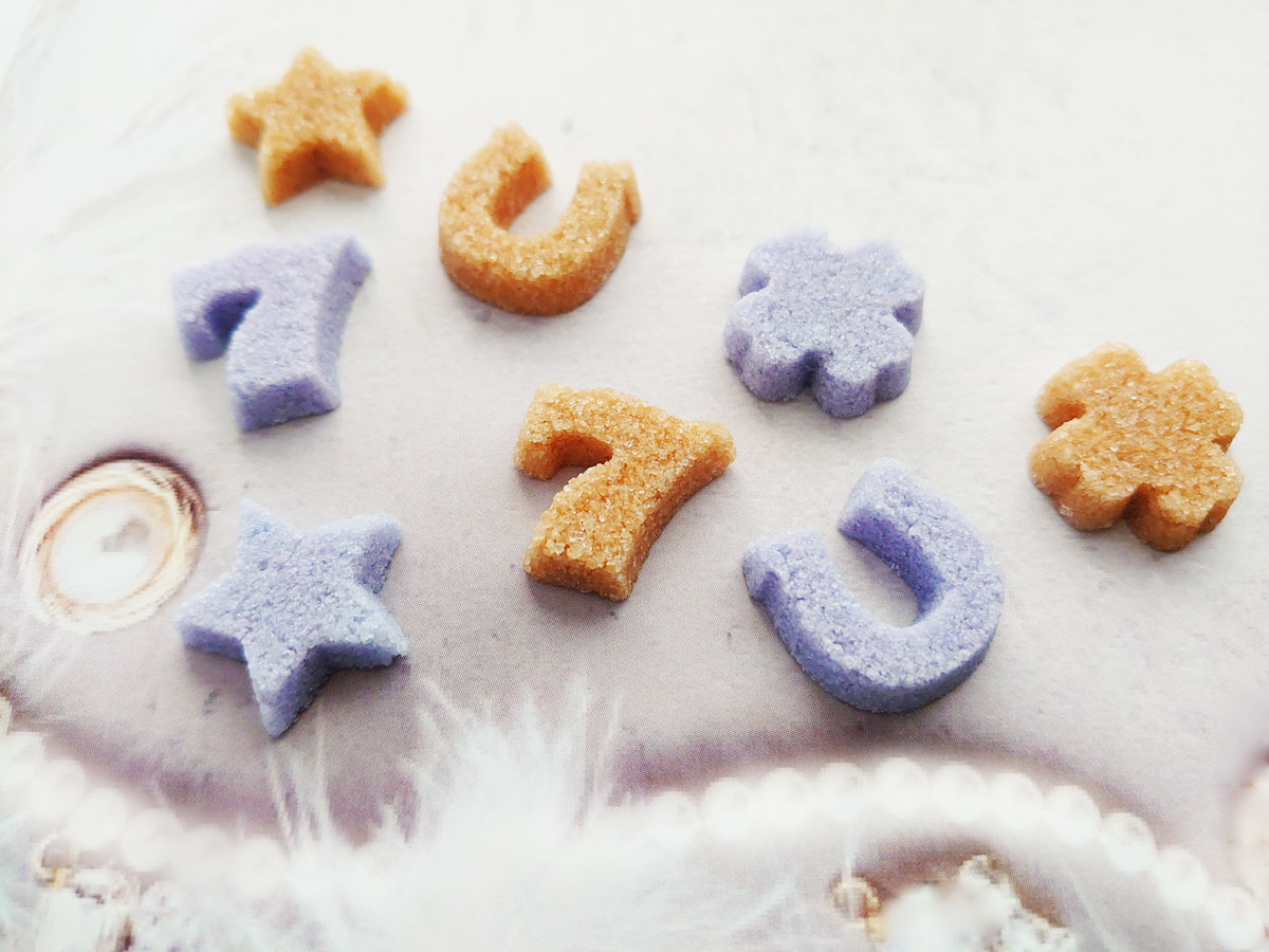 幸運を引き寄せる砂糖, 幸運を引き寄せるデザインシュガー