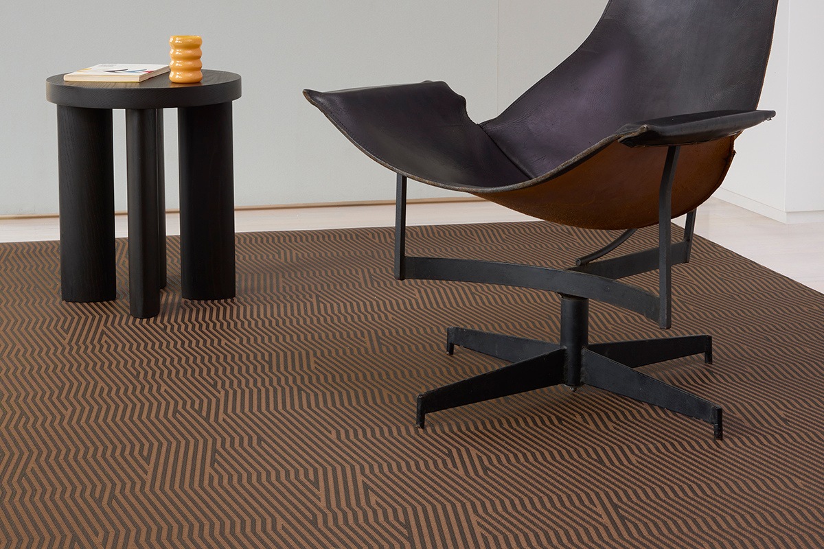 チルウィッチ ラグ デューン ブラウン レーズン