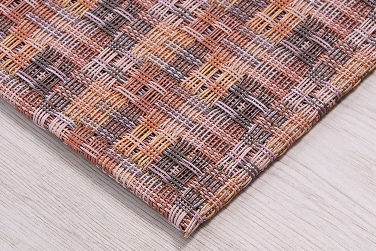 チルウィッチ ラグ フェイブル マルチカラー レッド シャーベット