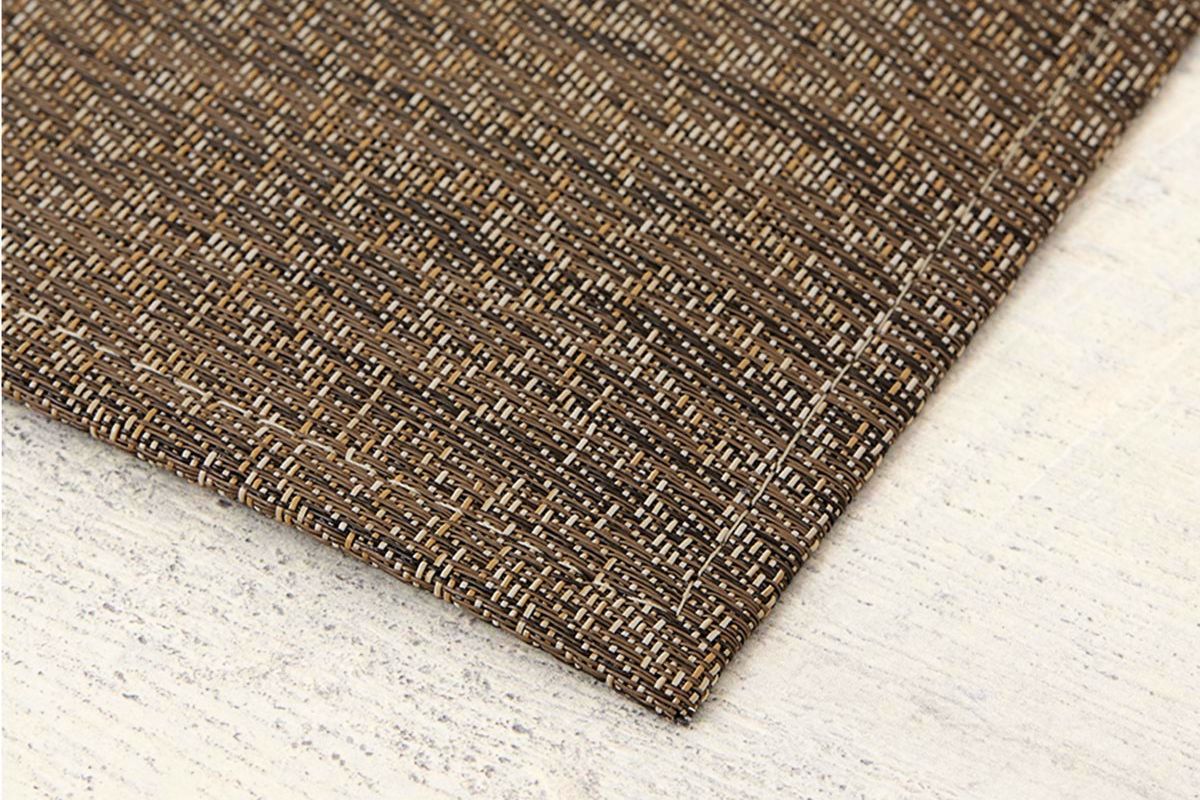 チルウィッチ ラグ モアレ ブラウン モカ