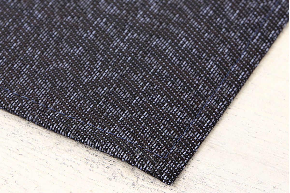 チルウィッチ ラグ モアレ ブルー 濃紺 ゼファー