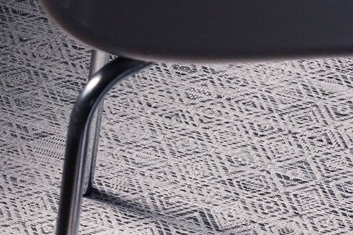 チルウィッチ ラグ モザイク ホワイトブラック