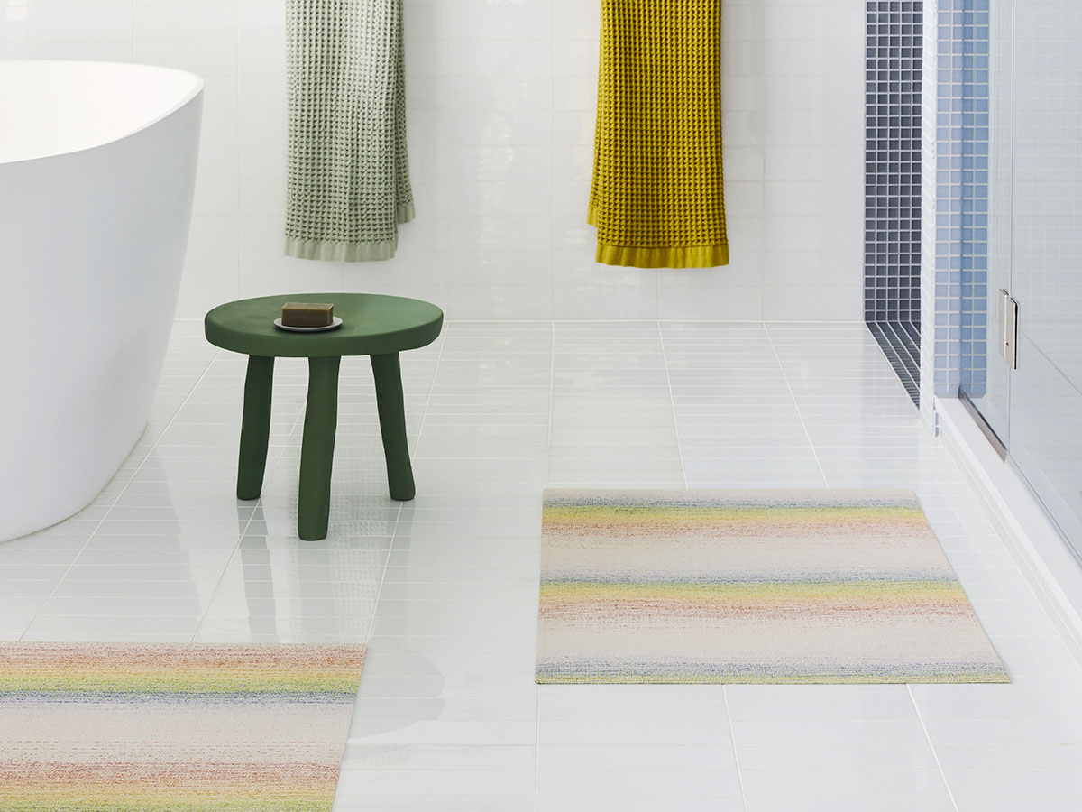 チルウィッチ ラグ オンブレ レインボー　マルチカラー