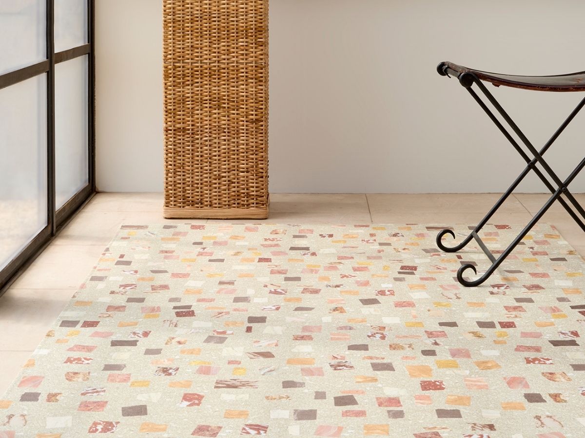 チルウィッチ ラグ ピエトラ ベージュ デザート 