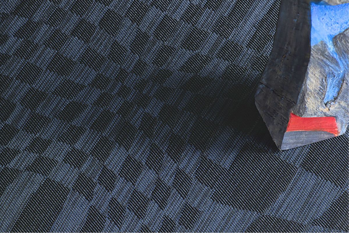 チルウィッチ ラグ ワープ ブルー ネイビー オーシャン