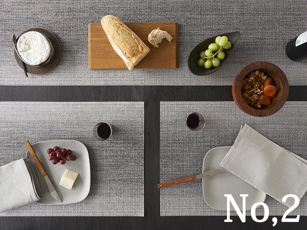 2025年テーブルランナー売上2位のオンブレ・シルバー