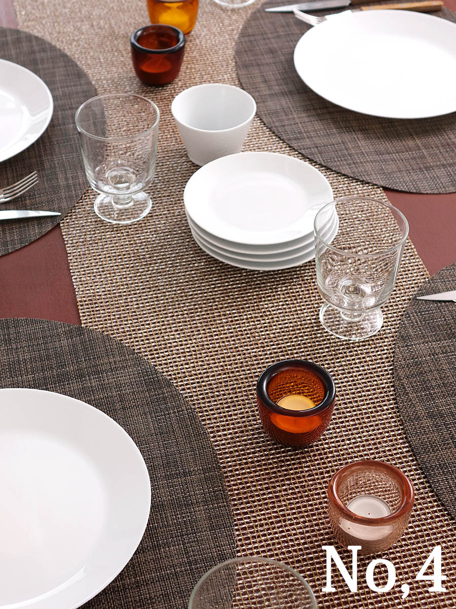 2025年テーブルランナー売上4位のラティス・ゴールド