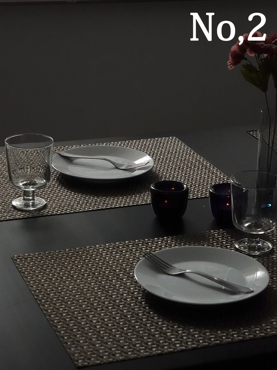 2025年ランチョンマット売上2位のオリガミ・ココア（長方形）