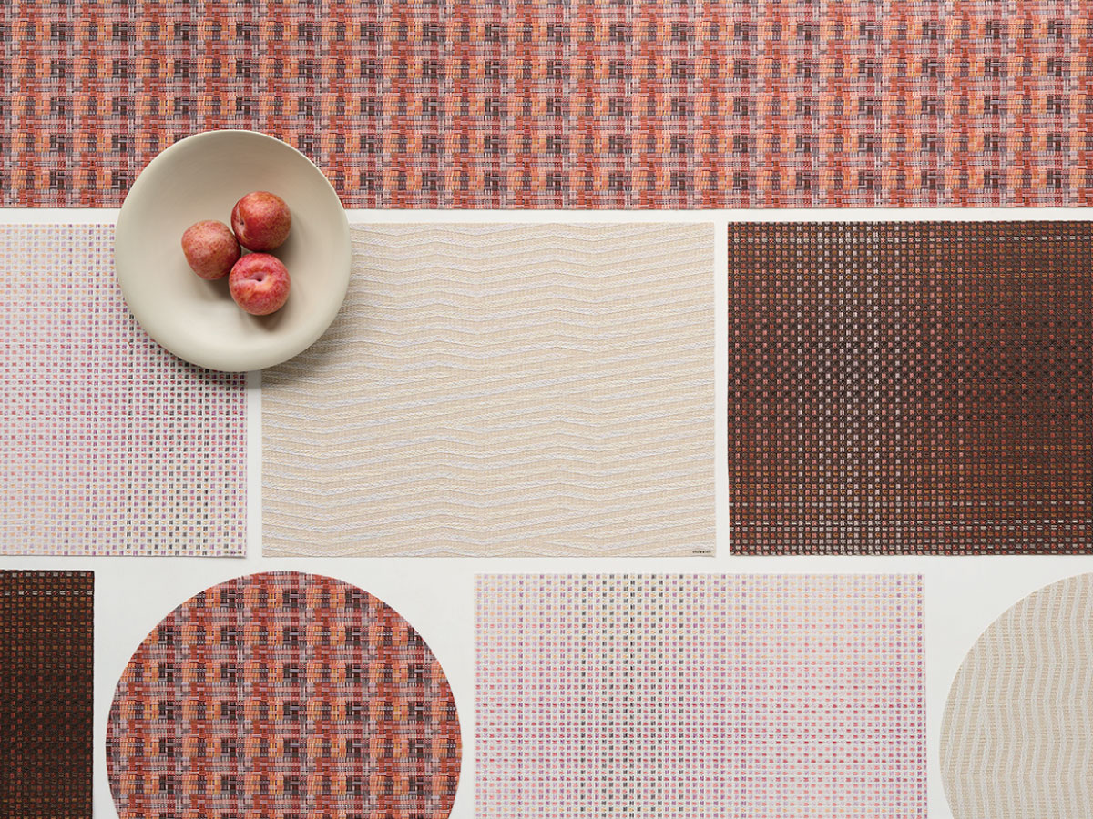 チルウィッチ 2025年春の新作 デューン柄　キャンバス色 ランチョンマット