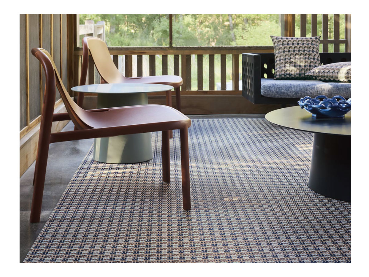 チルウィッチ 2025年春の新作 フェイブル柄　コースト色 フロアマット