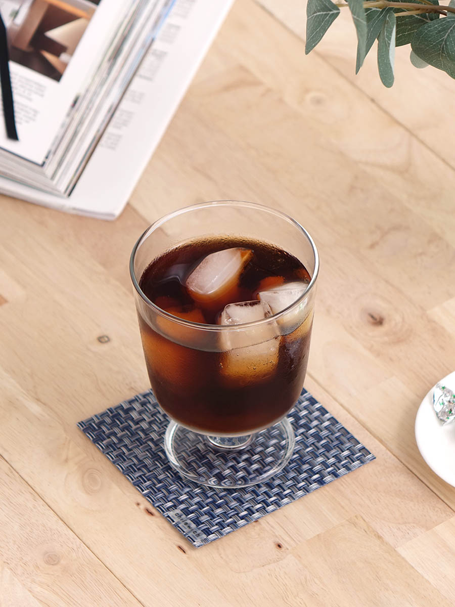 チルウィッチ　コースター　ブルー　アイスコーヒー