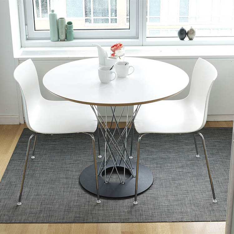 チルウィッチのフロアマット　定番の平織りのデニム色