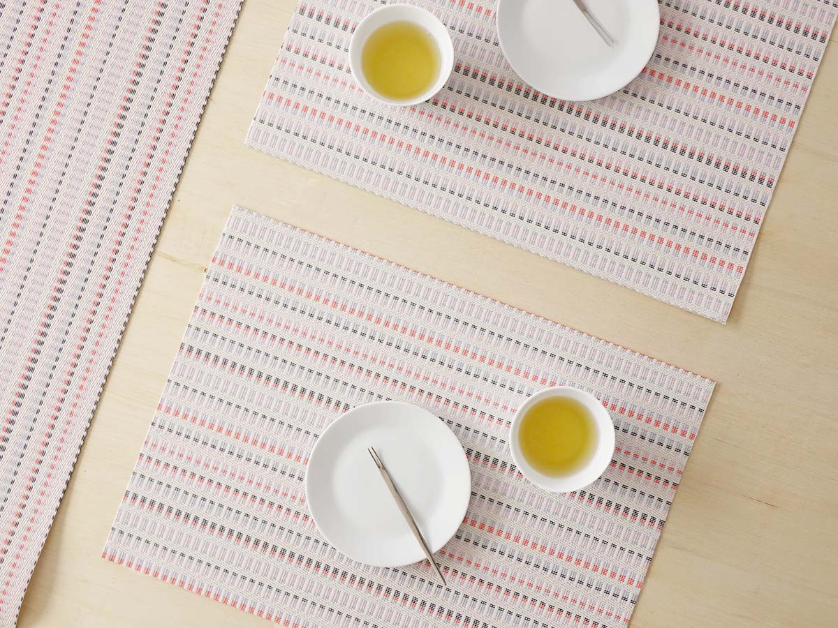 チルウィッチ ランチョンマット　タンバー柄　ポップ色　ピンク色