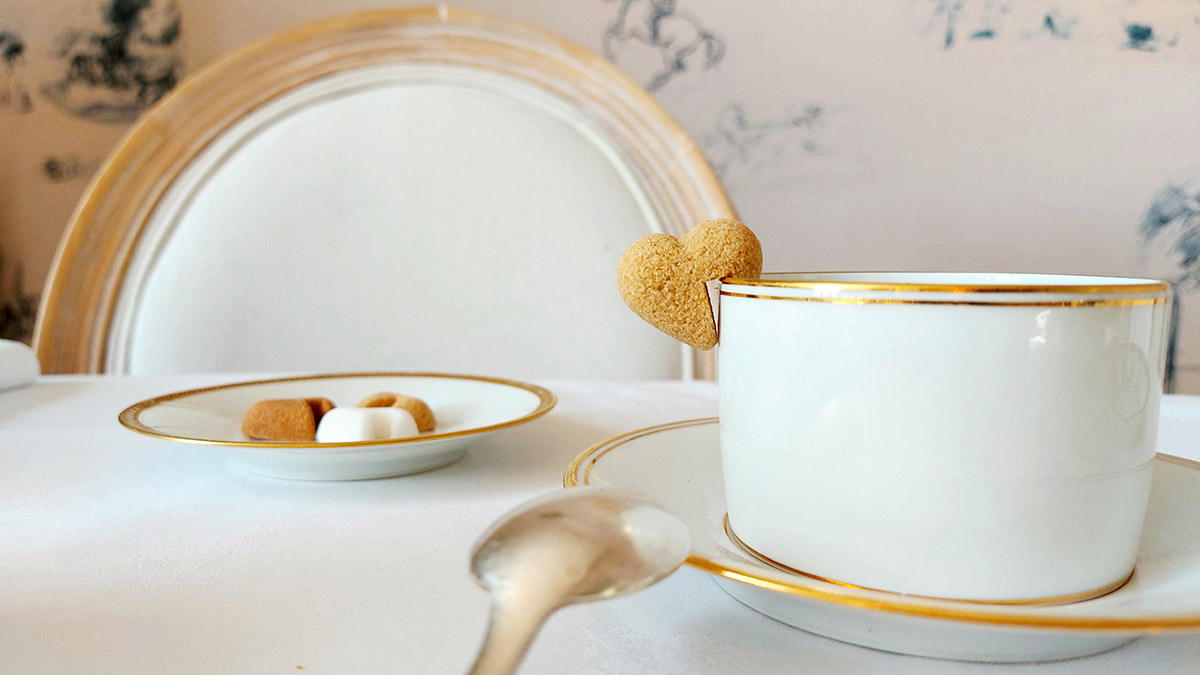 ハート型のおしゃれな砂糖