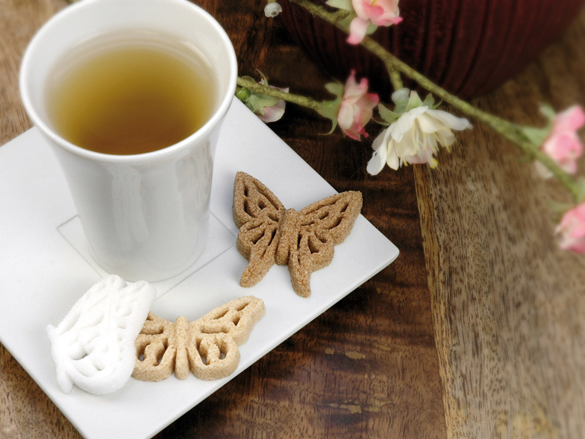 蝶々型のおしゃれな砂糖