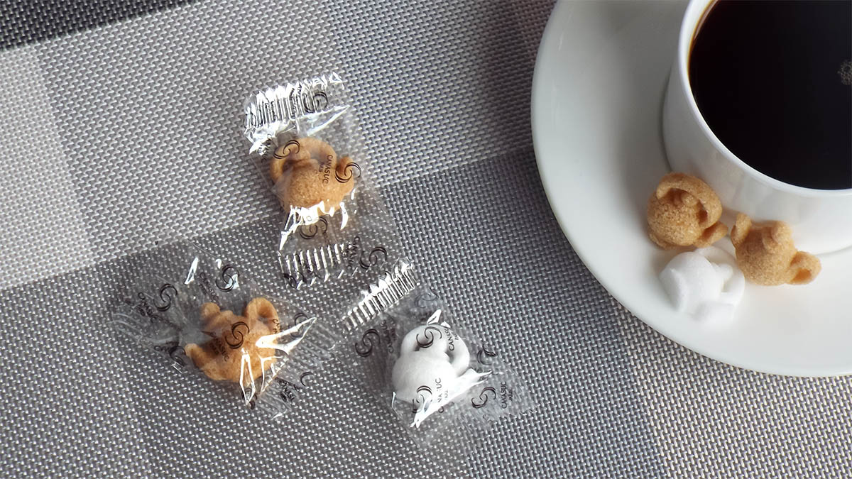 ティーポットを模った 角砂糖 おしゃれ 個包装