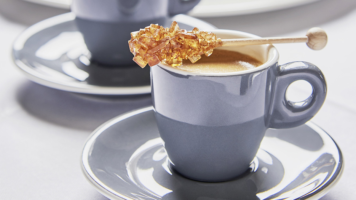 おしゃれなフランスのマドラー付きの氷砂糖