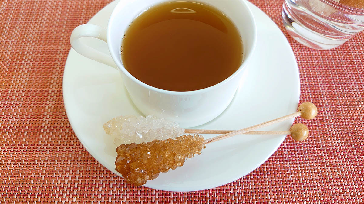 おしゃれなフランスのマドラー付きの氷砂糖