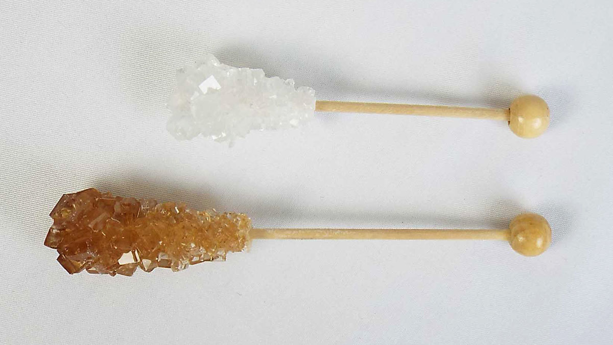 おしゃれなフランスのマドラー付きの氷砂糖