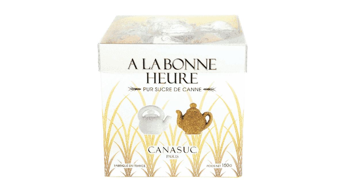 おしゃれなティーポットの角砂糖