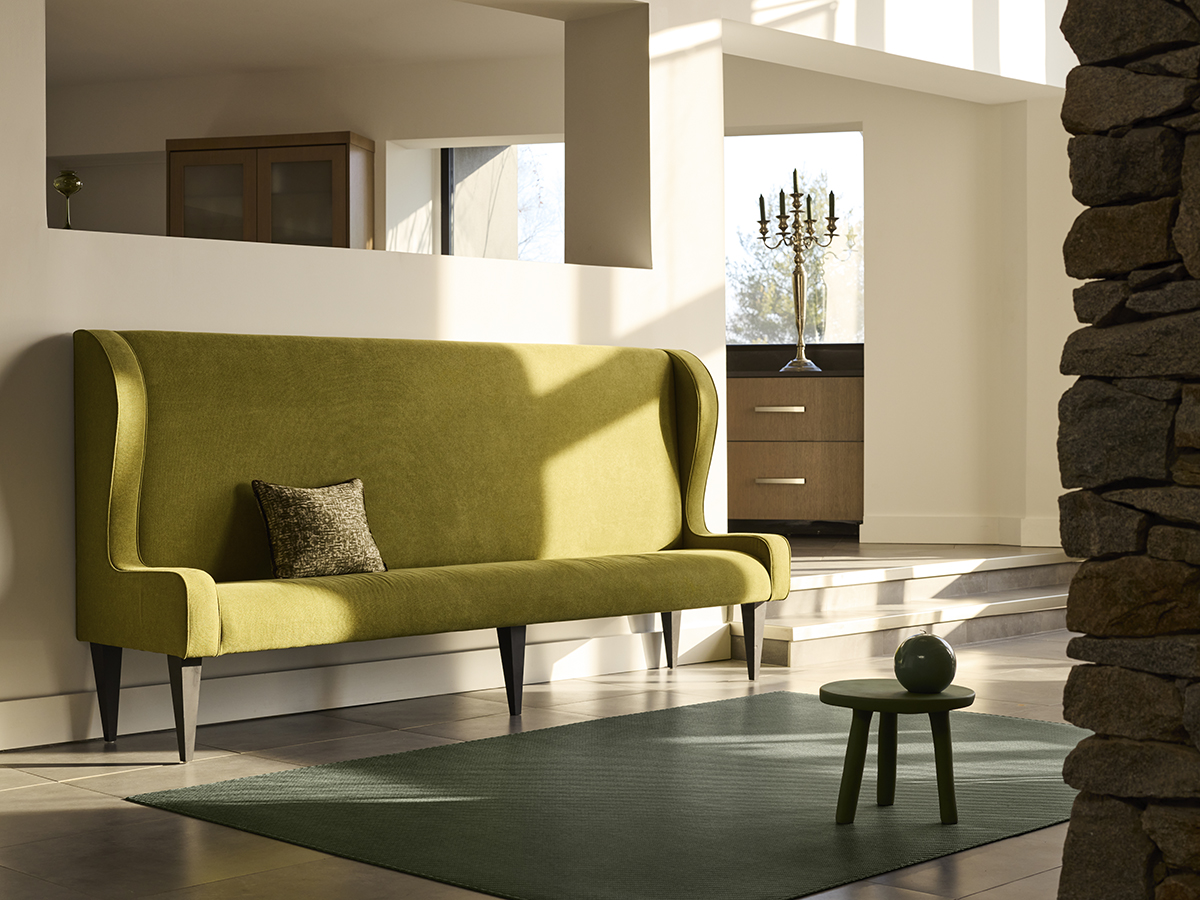 チルウィッチのフロアマット　フォックステイル柄　2025年秋冬新作　タイム色