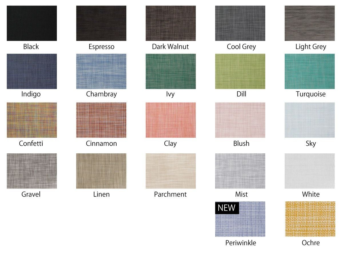  Chilewichランチョンマット・Mini BasketweaveのParchment色