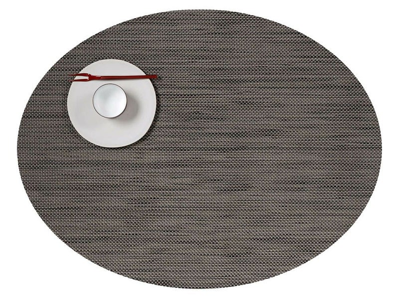 チルウィッチのランチョンマット　ミニバスケットウィーブ柄のライトグレイ色