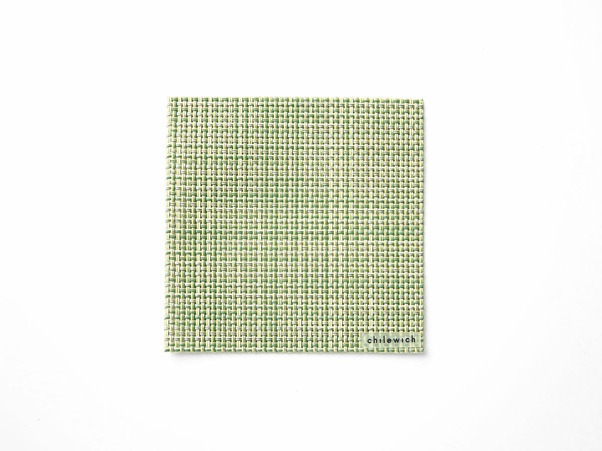 ミニバスケットウィーブのコースター・クールグレイ