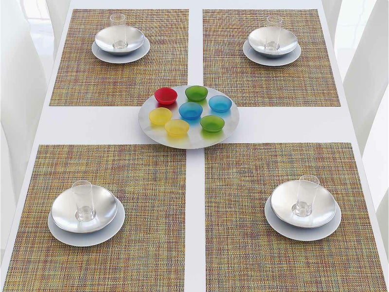 Chilewich Mini BasketweaveのConfetti色