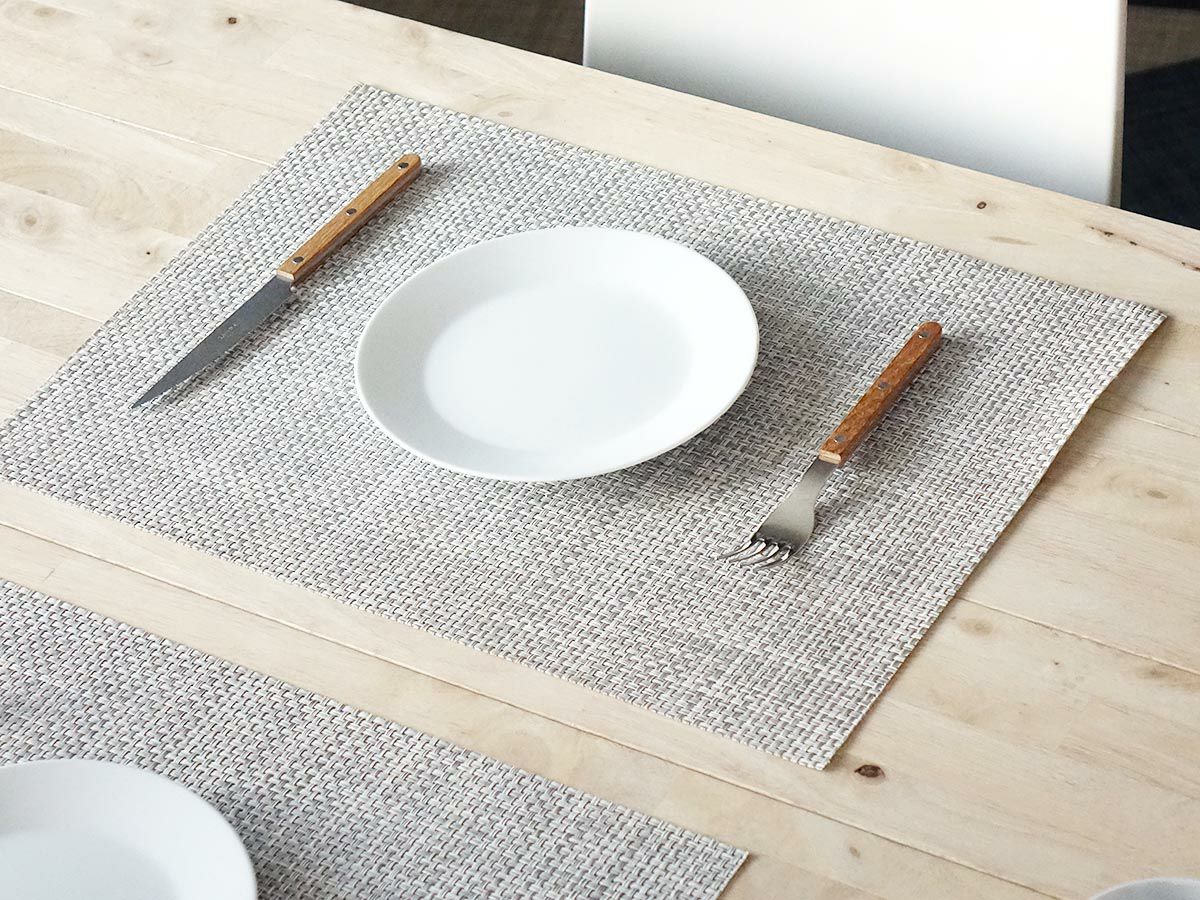 チルウィッチ 円形ランチョンマット バスケットウィーブ｜ざっくりと