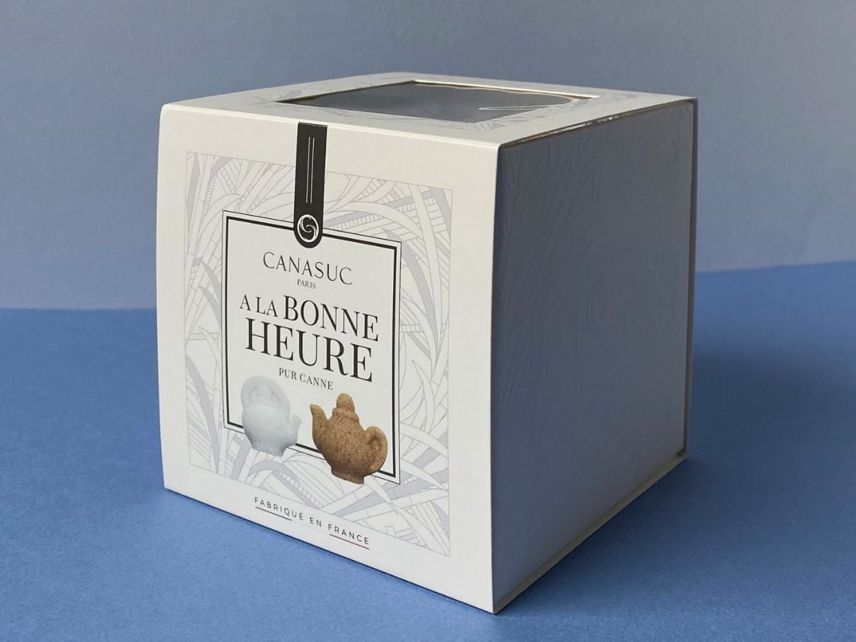 かわいい角砂糖のカナスックデザインシュガーのティーポット型