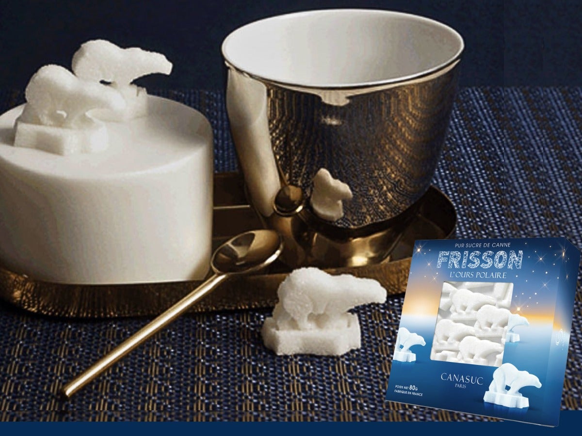 おしゃれな角砂糖のカナスックデザインシュガーの白くま