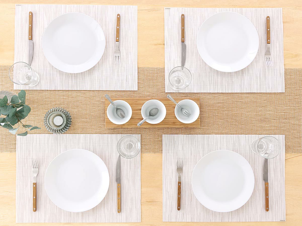 チルウィッチ　ランチョンマット　バンブーのココナッツ色