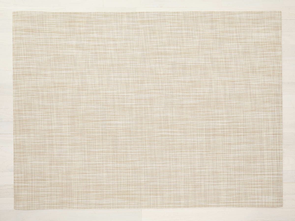 チルウィッチ　フロアマット　イカット柄　ボーン色　アイボリー　ラグ　敷物